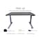 Uncaged Ergonomics Standing Desk, Black, Medium Density Fiberboard (MDF) RUgbkMDF48 - alternate 8
